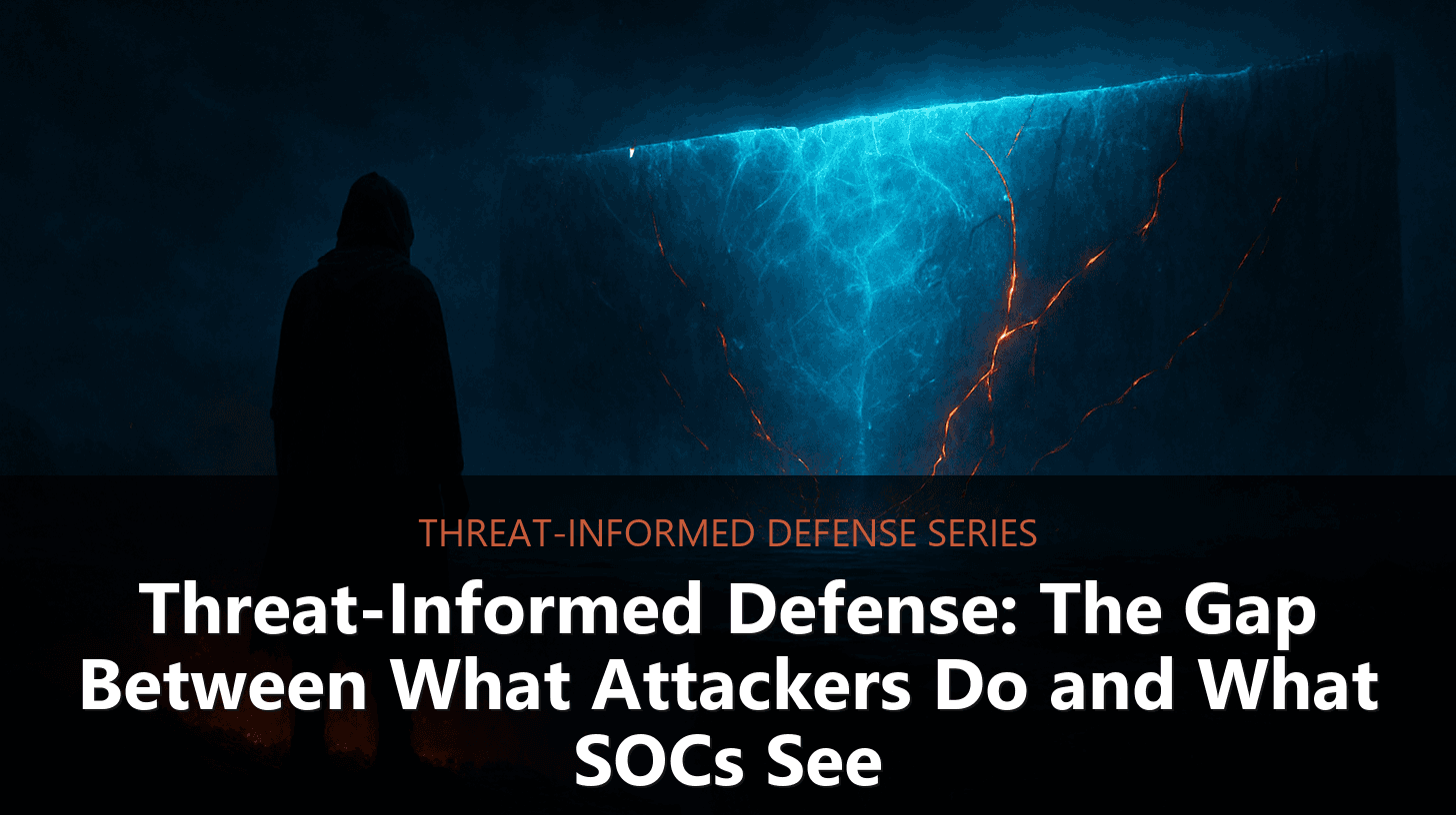 Threat-Informed Defense: The Gap Between What Attackers Do and What SOCs See