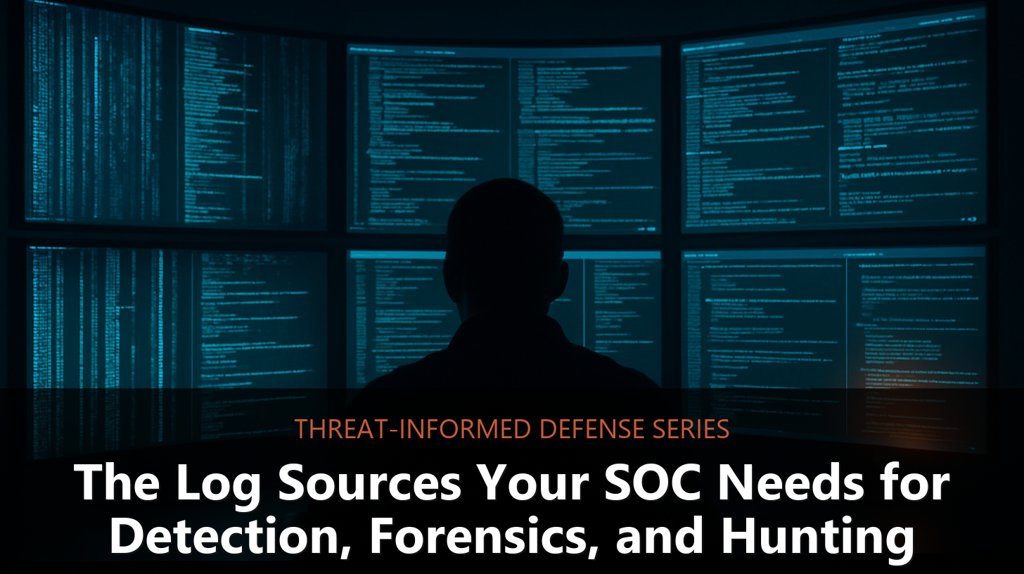 The Log Sources Your SOC Needs for Detection, Forensics, and Hunting ...